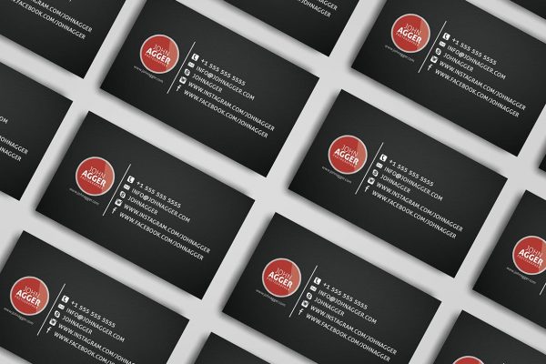 business card template 12