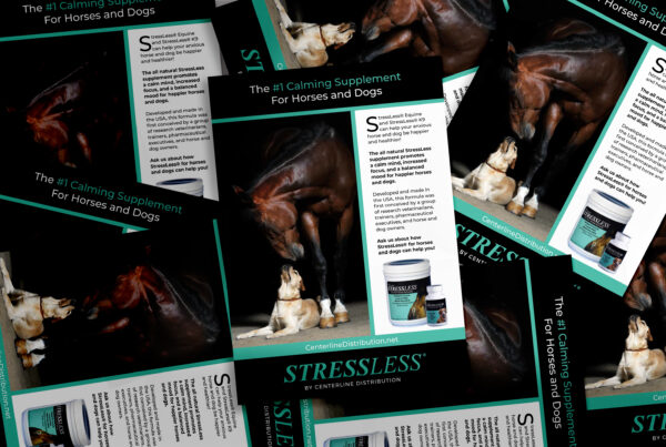 StressLess Horse Supplement Posters